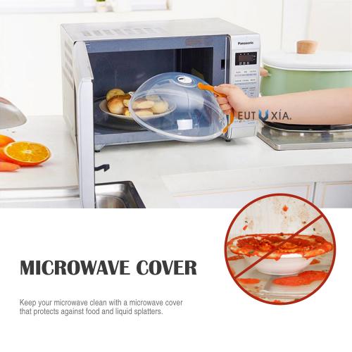 Eutuxia Microwave Cover Perfect For Covering Plates Bowls And Eutuxia Microwave Cover Perfect For Covering Plates Bowls And Cups To Prevent Food Liquid Splatters